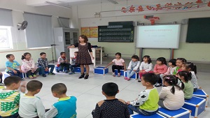 四川绵竹遵道学校心联小屋开展留守学生团体心理辅导活动