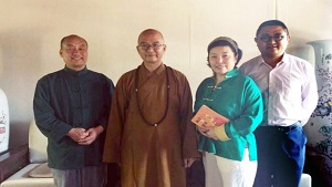 青爱工程一行拜会中国佛教协会会长学诚大和尚