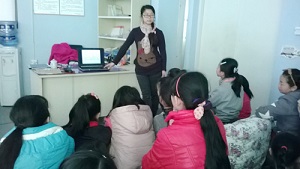 成都市同辉（国际）学校青爱小屋开展青春期教育活动