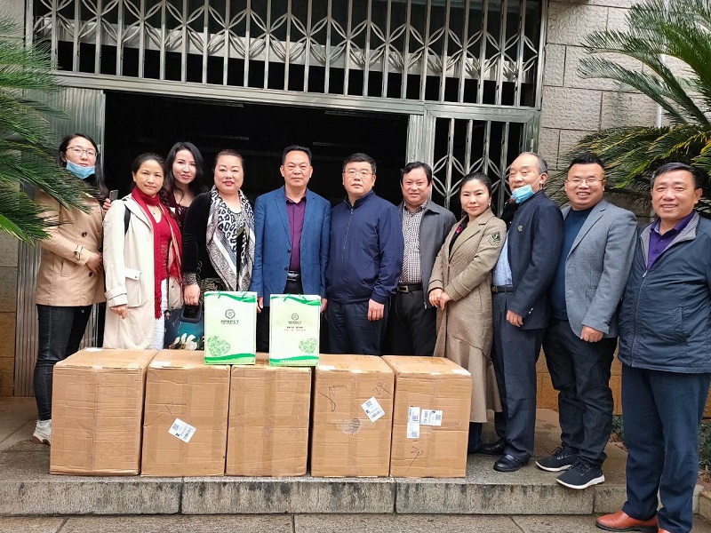 青爱工程湖南基地、郴州基地团队为欧洲抗疫捐款捐物