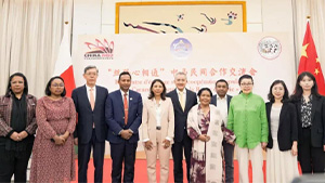 驻马达加斯加使馆举办“丝路心相通”中马民间合作交流会