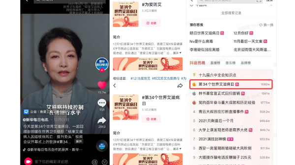 青爱工程开展“终结艾滋病“主题活动 抖音双话题热点播放6.4亿次